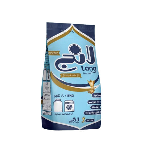 لانج مسحوق غسيل للغسالات الاوتوماتيك برائحة العود، 8 كجم