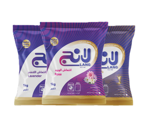 لانج مسحوق غسيل داوني للغسالات الأوتوماتيكية، 1 كجم