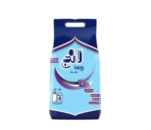 Lang Automatic Detergent Powder Lavender, 1kg