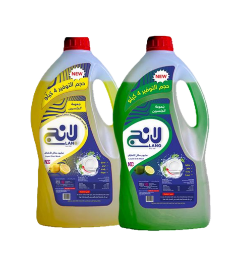 صابون سائل لانغ بالليمون الأخضر، 4 لتر