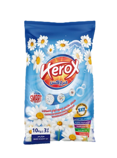 Herox High Foam Detergent Powder Lemon, 10kg