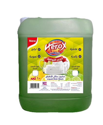Herox Liquid Soap Green Lemon, 10L